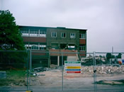 Bushmead Juniors being Demolished (Sep 2002)